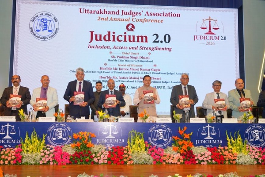 मुख्यमंत्री ने ‘जूडिशियम 2.0’ सम्मेलन में न्याय व्यवस्था की समावेशिता और सुलभता पर जोर दिया