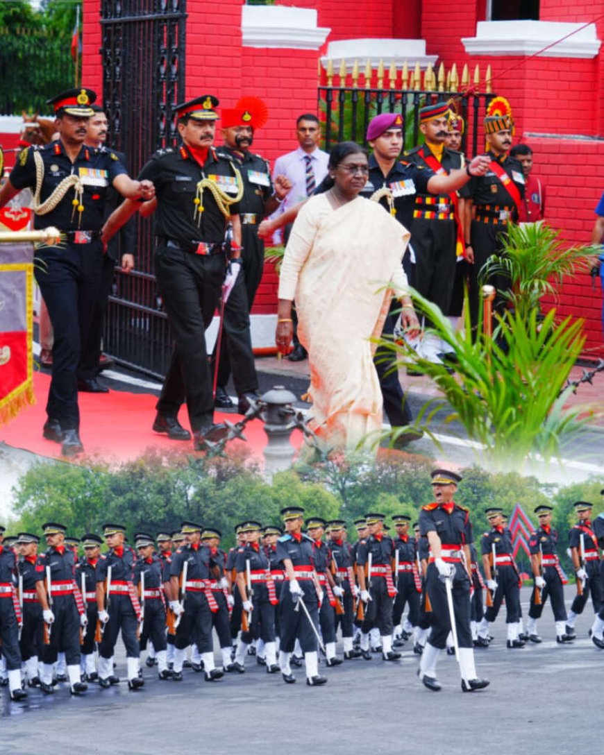 बड़ी खबर: 481 भारतीय एवं 34 विदेशी कैडेट बने सैन्य अधिकारी, 9 महिला कैडेटों ने इतिहास रचा