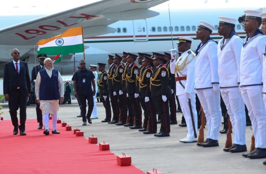 प्रधानमंत्री नरेंद्र मोदी की सेशेल्स यात्रा: स्वतंत्रता दिवस पर विशेष आमंत्रण और भव्य स्वागत