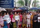 अंकिता भंडारी हत्याकांड: बारिश में भी नहीं रुका न्याय की मांग का आंदोलन, सीबीआई कार्यालय में प्रदर्शन
