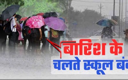 बागेश्वर में भारी बारिश का अलर्ट, स्कूल और आंगनबाड़ी केंद्र बंद रहेंगे