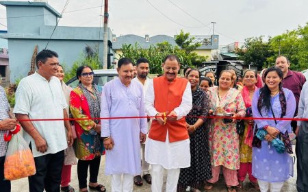 डोईवाला में विधायक निधि से विकास कार्यों को मिली नई गति