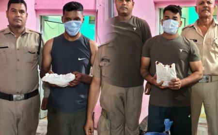 बिंदुखत्ता में नशे के खिलाफ सख्त कार्रवाई, चरस और शराब तस्कर गिरफ्तार