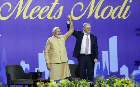 भारत और ऑस्ट्रेलिया वार्षिक शिखर सम्मेलन में पीएम मोदी का ऐतिहासिक दौरा, मायावी समझौतों पर चर्चा और प्रवासी भारतीयों को संबोधित किया