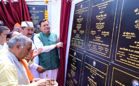 चमोली में विकास की नई राह: मुख्यमंत्री ने प्रस्तुत की 155.36 करोड़ की योजनाएँ
