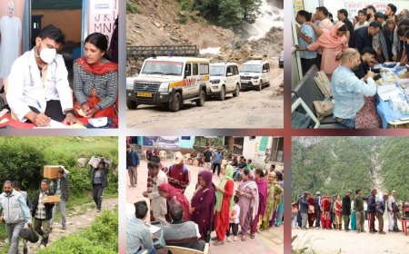 जम्मू-कश्मीर की पाडर वैली में ‘द हंस फाउंडेशन अस्पताल’ द्वारा स्वास्थ्य एवं दृष्टि आई केयर मिशन – 2026 का सफल आयोजन