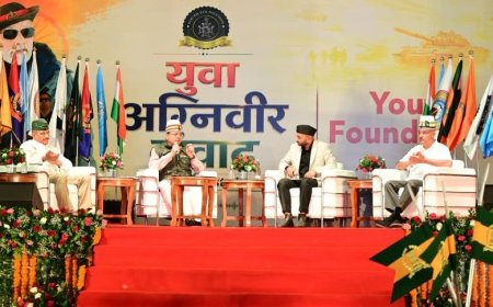 देहरादून: मुख्यमंत्री पुष्कर धामी ने ‘युवा अग्निवीर संवाद’ कार्यक्रम में अग्निवीरों के भविष्य के प्रति प्रतिबद्धता जताई