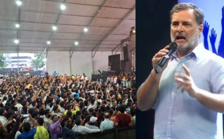 देहरादून में भारी बारिश के बीच छात्रों का सैलाब, राहुल गांधी बोले पेपर लीक से भुगत रहे हैं करोड़ों युवाएं