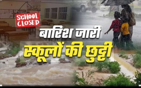 उत्तराखंड में भारी बारिश: जिलाधिकारी ने स्कूल और आंगनबाड़ी केंद्रों के बंद होने के निर्देश दिए