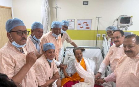 सोनम वानचुक का आमरण अनशन समाप्त: जेपी नड्डा और जितेंद्र सिंह की पहल