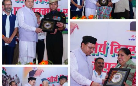 कारगिल विजय दिवस: सीएम ने परमवीर चक्र विजेताओं की सम्मान राशि बढ़ाई, वीरों को श्रद्धांजलि