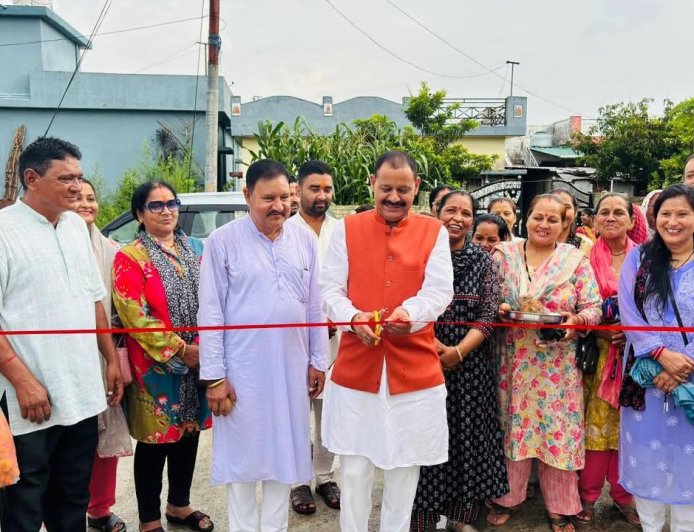 डोईवाला में विधायक निधि से विकास कार्यों को मिली नई गति
