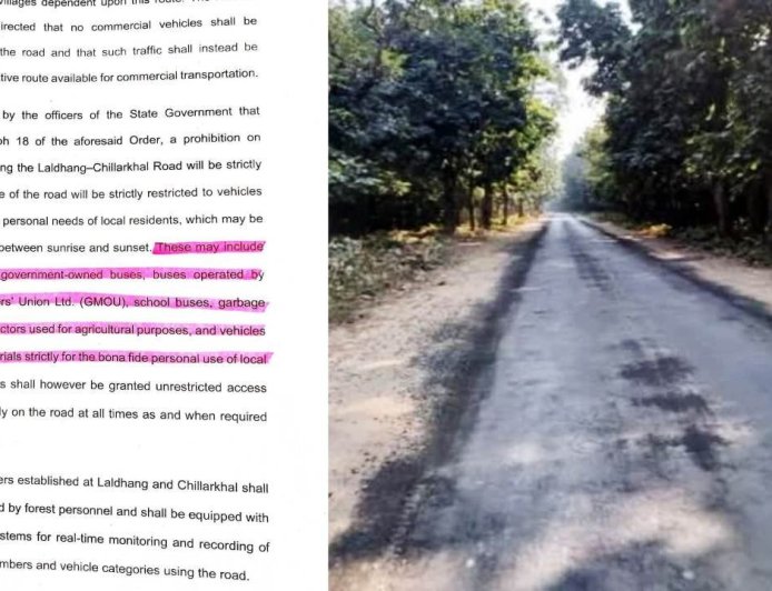 लालढांग-चिल्लरखाल मार्ग से सभी प्रकार के वाहनों की अनुमति, न्यायालय की समिति का ऐतिहासिक निर्णय
