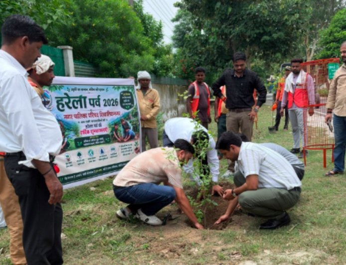 हरिद्वार-रुड़की विकास प्राधिकरण द्वारा वृहद पौधारोपण कार्यक्रम का आयोजन