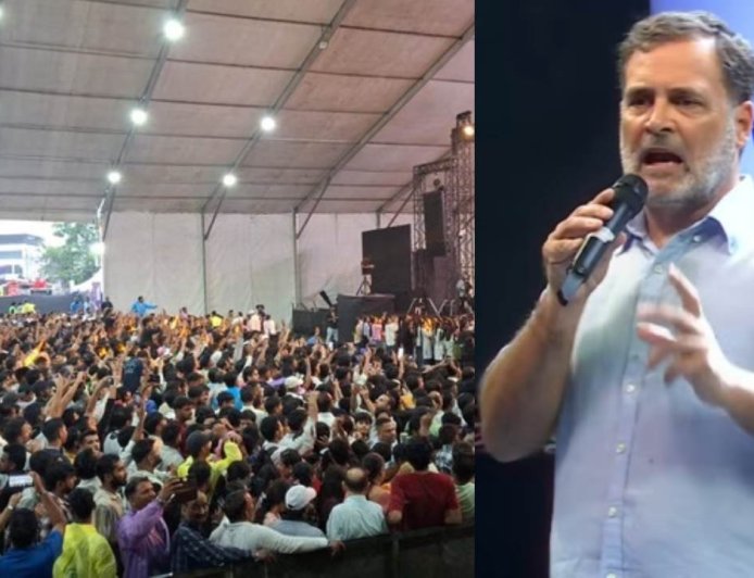 देहरादून में भारी बारिश के बीच छात्रों का सैलाब, राहुल गांधी बोले पेपर लीक से भुगत रहे हैं करोड़ों युवाएं