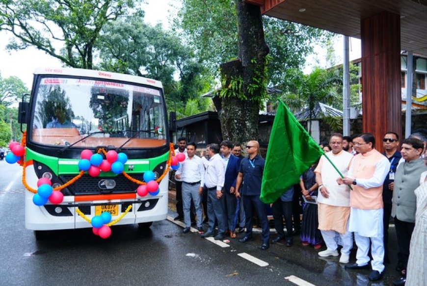 उत्तराखंड में स्वच्छ, आधुनिक एवं पर्यावरण-अनुकूल परिवहन व्यवस्था के निर्माण की दिशा में सरकार की प्रतिबद्धता