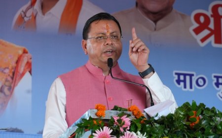 मुख्यमंत्री पुष्कर सिंह धामी ने गदरपुर में ₹2,830.07 लाख की विकास परियोजनाओं का उद्धाटन एवं शिलान्यास किया