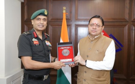 उत्तराखंड में एनसीसी के विस्तार और आधारभूत संरचना विकास पर मुख्यमंत्री और महानिदेशक की महत्वपूर्ण बैठक