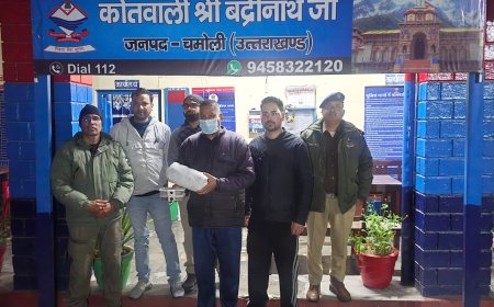 बदरीनाथ मंदिर में चढ़ावा चोरी: जेपी कंपनी का सुरक्षाकर्मी गिरफ्तार