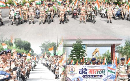 हल्द्वानी में ITBP की 'हर घर तिरंगा' रैली ने किया जन जागरूकता का अभिज्ञान