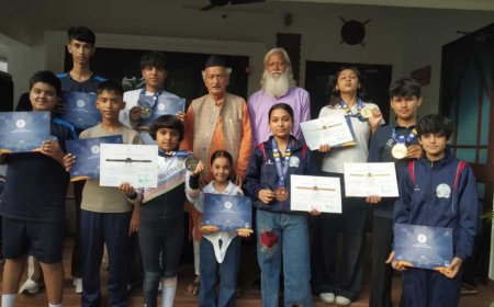 उत्तराखंड की आइस स्केटिंग में बड़ा कारनामा, 19 पदक विजेता खिलाड़ियों का भव्य सम्मान