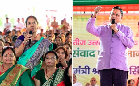 महिला सशक्तिकरण: उत्तराखंड की समृद्धि का मूल आधार - धामी का संदेश