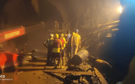 चमोली में टीएचडीसी टनल हादसा: 9 श्रमिकों की मौत, 6 की तलाश जारी, CM धामी ने संभाली रेस्क्यू की कमान