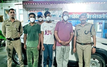 लालकुआं पुलिस का बड़ा एक्शन: चार आरोपी गिरफ्तार और कार बरामद