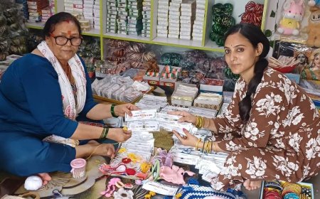 देहरादून में सास-बहू की जोड़ी ने राखी के कारोबार से हासिल की सफलता, स्वावलंबन की ओर बढ़ते कदम