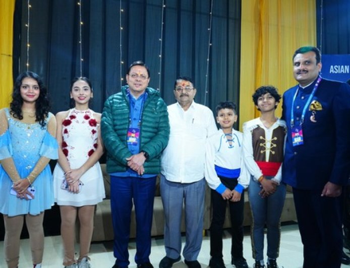 मुख्यमंत्री ने एशियन ओपन शॉर्ट ट्रैक स्पीड स्केटिंग ट्रॉफी का किया आगाज, उत्तराखंड का बढ़ा मान