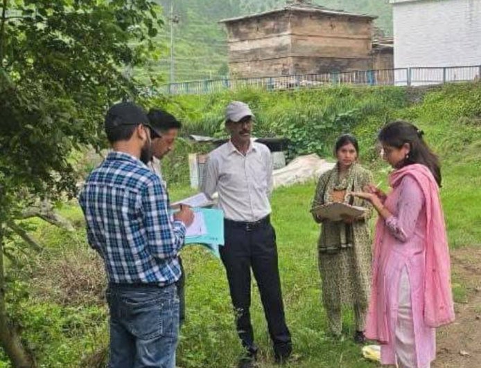 सीता माता सर्किट के विकास की गति तेज, अधिकारियों ने स्थल का किया निरीक्षण