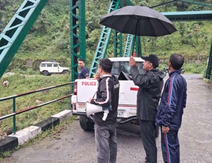 बड़ी खबर(उत्तराखंड) सरयू का जल स्तर बढ़ा, पुलिस अलर्ट ।।
