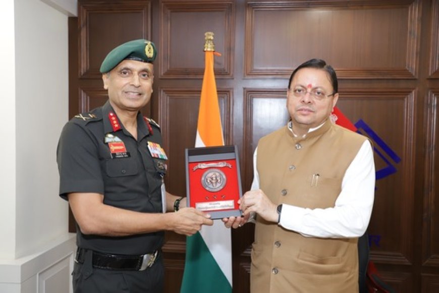 उत्तराखंड में एनसीसी के विस्तार और आधारभूत संरचना विकास पर मुख्यमंत्री और महानिदेशक की महत्वपूर्ण बैठक