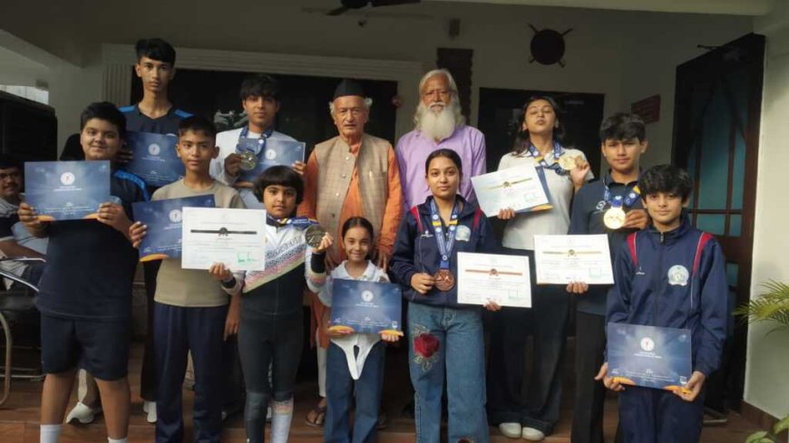 उत्तराखंड की आइस स्केटिंग में बड़ा कारनामा, 19 पदक विजेता खिलाड़ियों का भव्य सम्मान