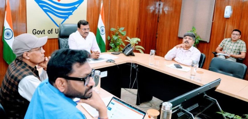 Uttarakhand:-मुख्य सचिव आनन्द बर्द्धन ने उत्तराखण्ड इंटीग्रेटेड हॉर्टिकल्चर डेवलपमेंट प्रोजेक्ट के संबंध में अधिकारियों के साथ की बैठक