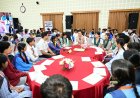 राजकीय विद्यालयों के विद्यार्थियों को मिलेगा टैब, मुख्यमंत्री ने 140 विद्यार्थियों से साझा किए विचार