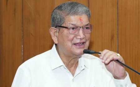 हरदा ने कांग्रेस के दो पद छोड़े, बोले- गलती हुई तो जनता से माफी मांगता हूं।