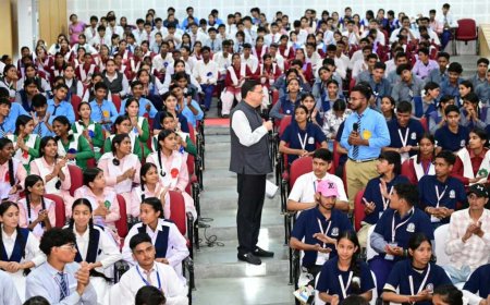 18 सितंबर को 140 चयनित विद्यार्थियों से संवाद करेंगे सीएम धामी, जानेंगे विकसित उत्तराखंड का विजन।