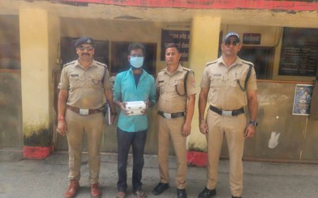 लालकुआं में चोरी का खुलासा, एक गिरफ्तार दिन में पेंट का काम तलाशने के बहाने करते थे बंद मकानों की रेकी ।।