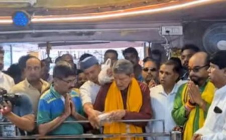 चारों सिद्धों के दर्शन को पहुंचे हरीश रावत, बोले- आस्था के तहत कर रहा हूं पूजा-अर्चना।