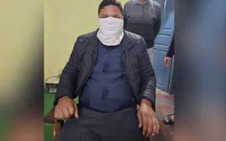 भूमि की नाप-जोख के एवज में 30 हजार रुपये रिश्वत लेते पटवारी गिरफ्तार।