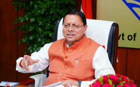 संवैधानिक संस्थाओं पर सवाल उठाने से पहले तथ्य देखें : धामी।