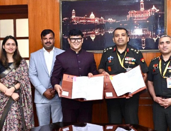 भारतीय सेना और CIMS & UIHMT के बीच करार, उच्च शिक्षा में  शहीदों के आश्रितों की 100% फीस माफ,सेवारत सैनिकों के बच्चों को मिलेगी 40% छूट