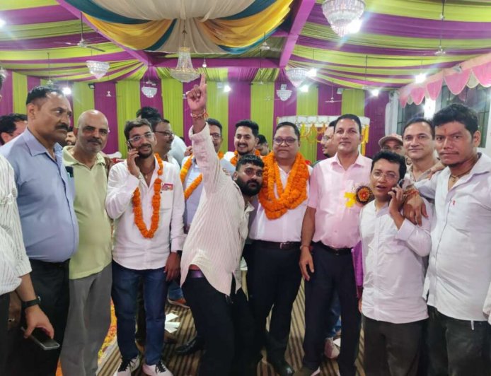 Haldwani-:मिनिस्ट्रियल ऑफिसर्स एसोसिएशन के चुनाव में छत्रपति पांडे अध्यक्ष निर्वाचित ।।