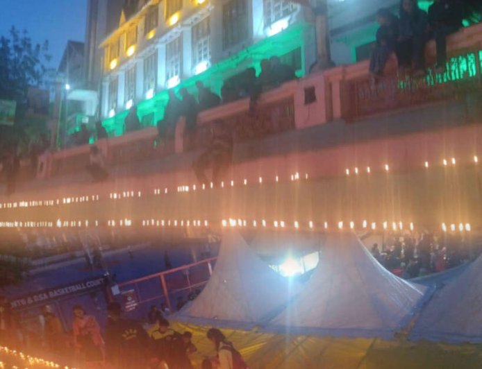 आशीर्वाद का दीया’ से रोशन हुआ नैनीताल, जनपद में जले 2.51 लाख दीपक ।