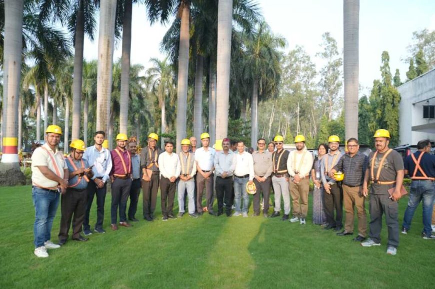 गेवरा खदान पहुंचा उत्तराखंड का मीडिया दल, आधुनिक खनन तकनीक और पर्यावरण प्रबंधन का लिया जायजा।