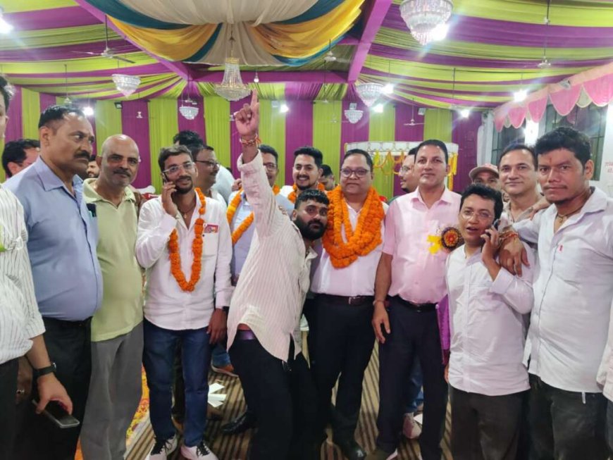 Haldwani-:मिनिस्ट्रियल ऑफिसर्स एसोसिएशन के चुनाव में छत्रपति पांडे अध्यक्ष निर्वाचित ।।