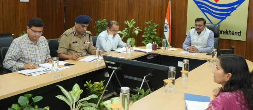 Uttarakhand:-मुख्य सचिव ने की क्राइम एंड क्रिमिनल ट्रैकिंग नेटवर्क एंड सिस्टम्स परियोजना के तहत राज्य शीर्ष समिति की बैठक