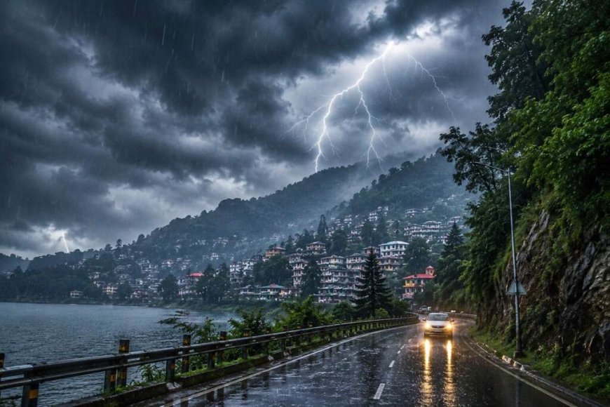 मौसम अपडेट(देहरादून) पहाड़ों में दिखने लगा गुलाबी ठंडक का असर. यहां होगी बरसात ।।