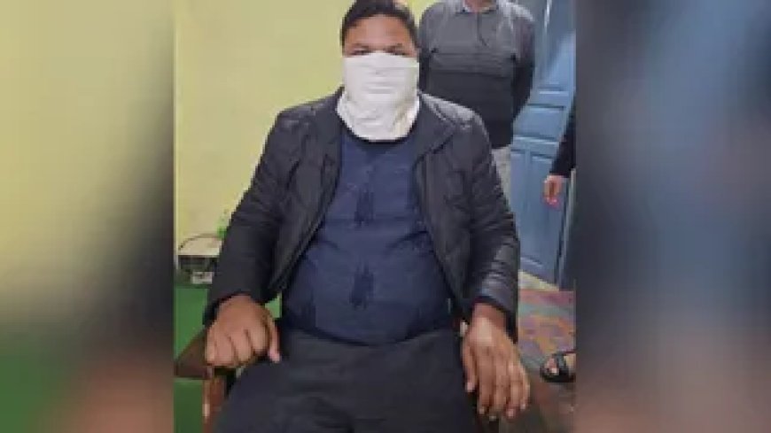 भूमि की नाप-जोख के एवज में 30 हजार रुपये रिश्वत लेते पटवारी गिरफ्तार।